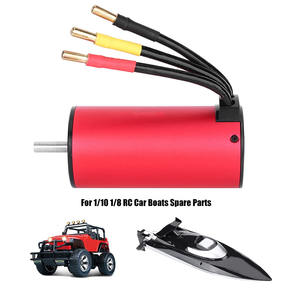 Motor sin escobillas 1100W 4 polos HH3674, piezas de repuesto para barcos y coches RC 1/10 1/8 (2250KV)