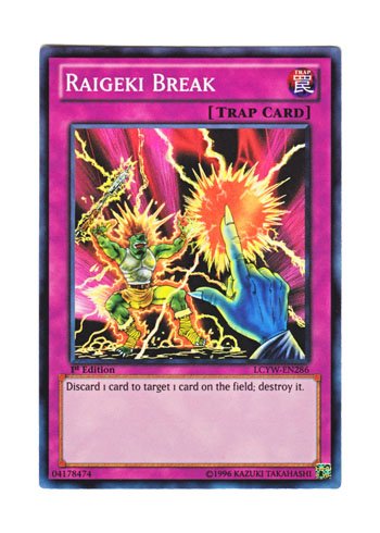 Amazon.co.jp: 遊戯王 英語版 LCYW-EN286 Raigeki Break サンダー
