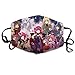 Produktbild Männer Frauen Angel Beats! Anime Face Decoration Anti-Staub Winddichte Abdeckung Verstellbare Ohrschlaufe Weiß