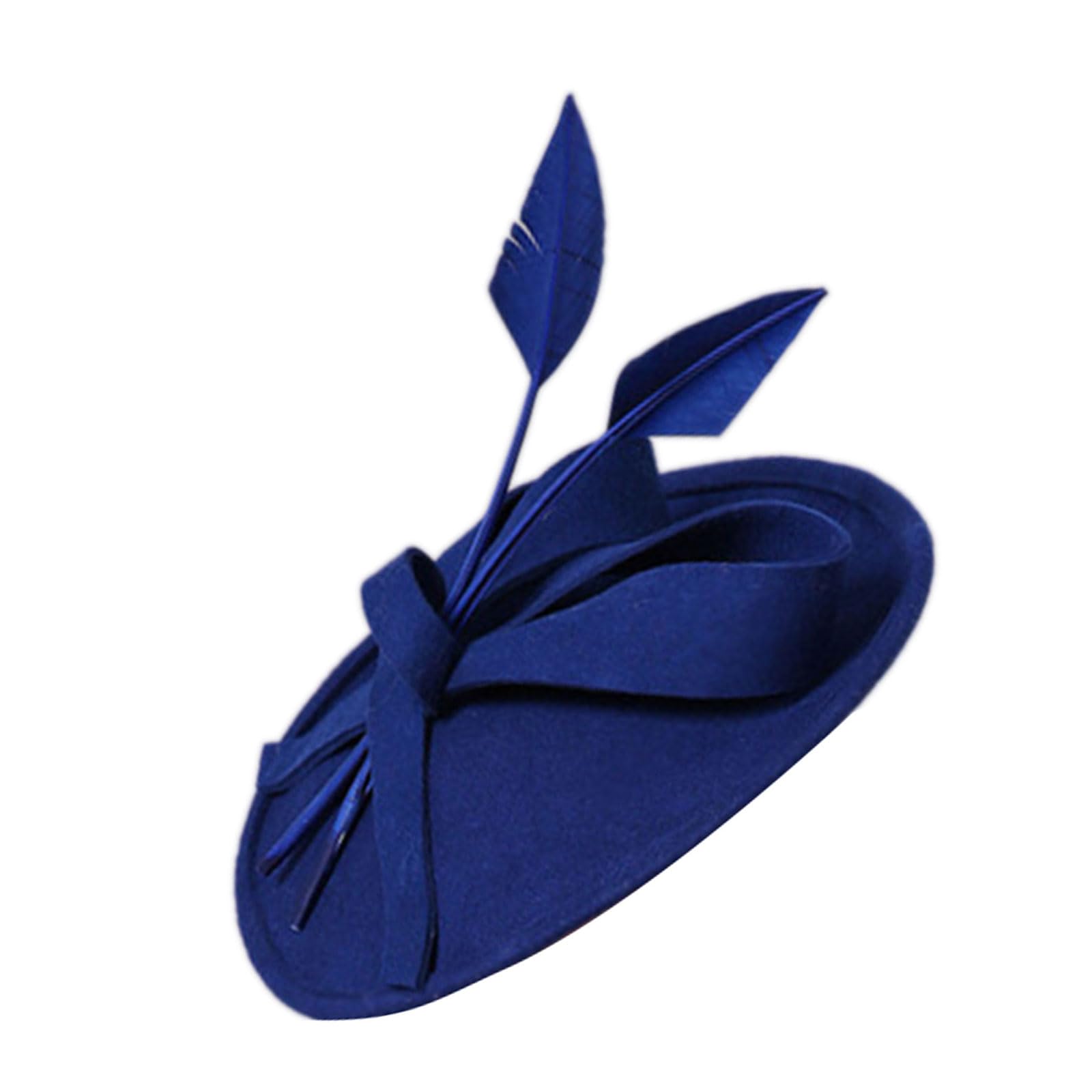 Fascinator Cappello Fascinator Fascia per Matrimonio Addio Nuziale Usura Quotidiana Donna Vestito Cappello