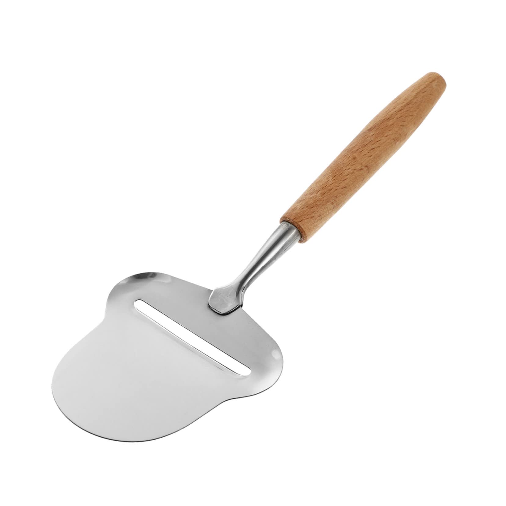 MUCKLILY 3 pcs Practical Stainless Steel Cheese Slicer with Handle Ergonomic Cutter for Effortless Slicing of Soft Semi Hard and Hard Cheese for Home and Restaurant Use