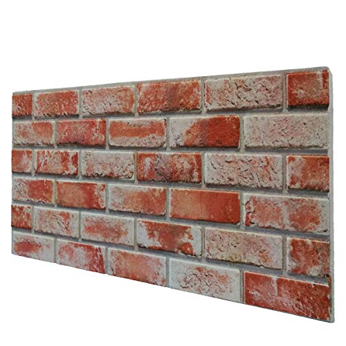 MATTONCINO ROSSO Pannello Finto Mattone In EPS Resinato Misura 100x50 Cm Spessore 2 Cm