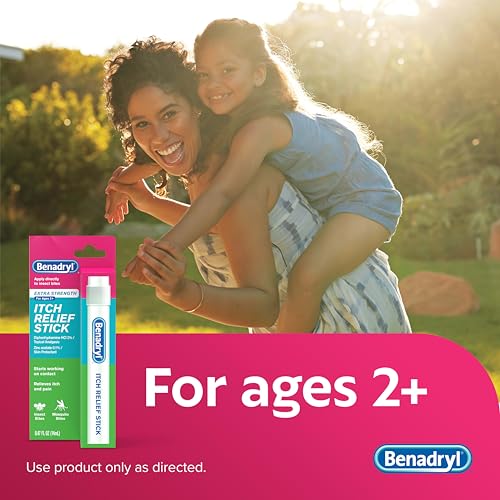 Benadryl Extra Strength Itch Relief Stick, Topical Analgesic, 0.47 fl. oz - image 6