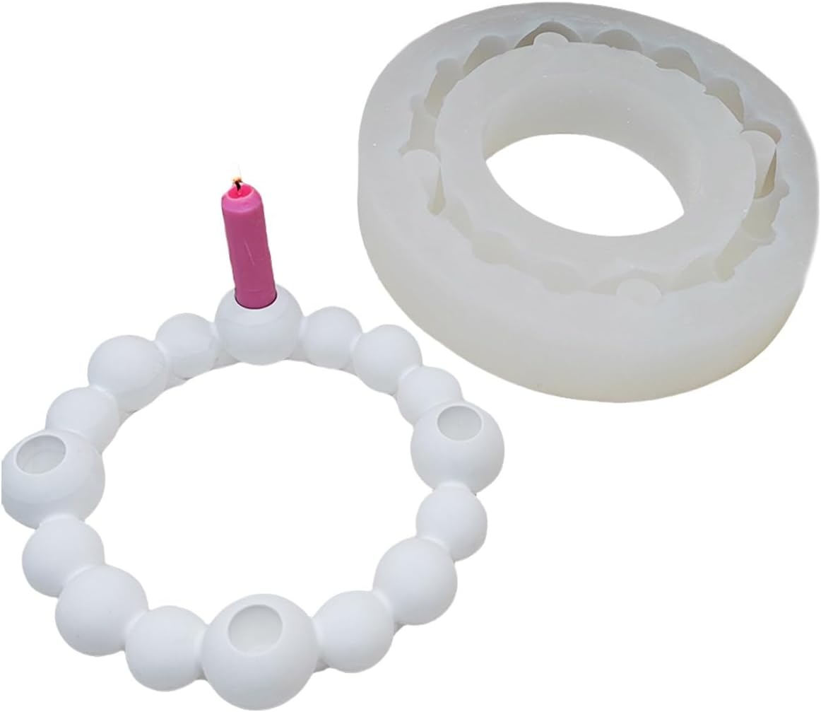 シリコンモールド】 #225 肉球 W50mm＊H16mm 球状のスタンドクラフトシリコンキャンドルスティックシリコンテクスチャークラフト愛好家のベース金型に適しています