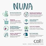 Nuna Treats, Leckereien für Katzen auf Insektenproteinbasis, Insektenproteinen und Hering, 60g