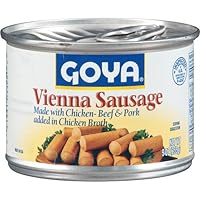 Algopix Similar Product 1 - Goya Vienna Sausage 9 Oz Can  Chicken