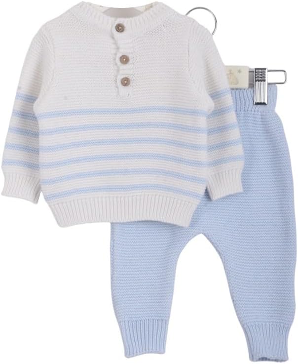 Minora Baby Winter Clothing Set |Pants and Sweater for Boys and Girls |Long Sleeve Tops and Pants Outfits |0-12 Months