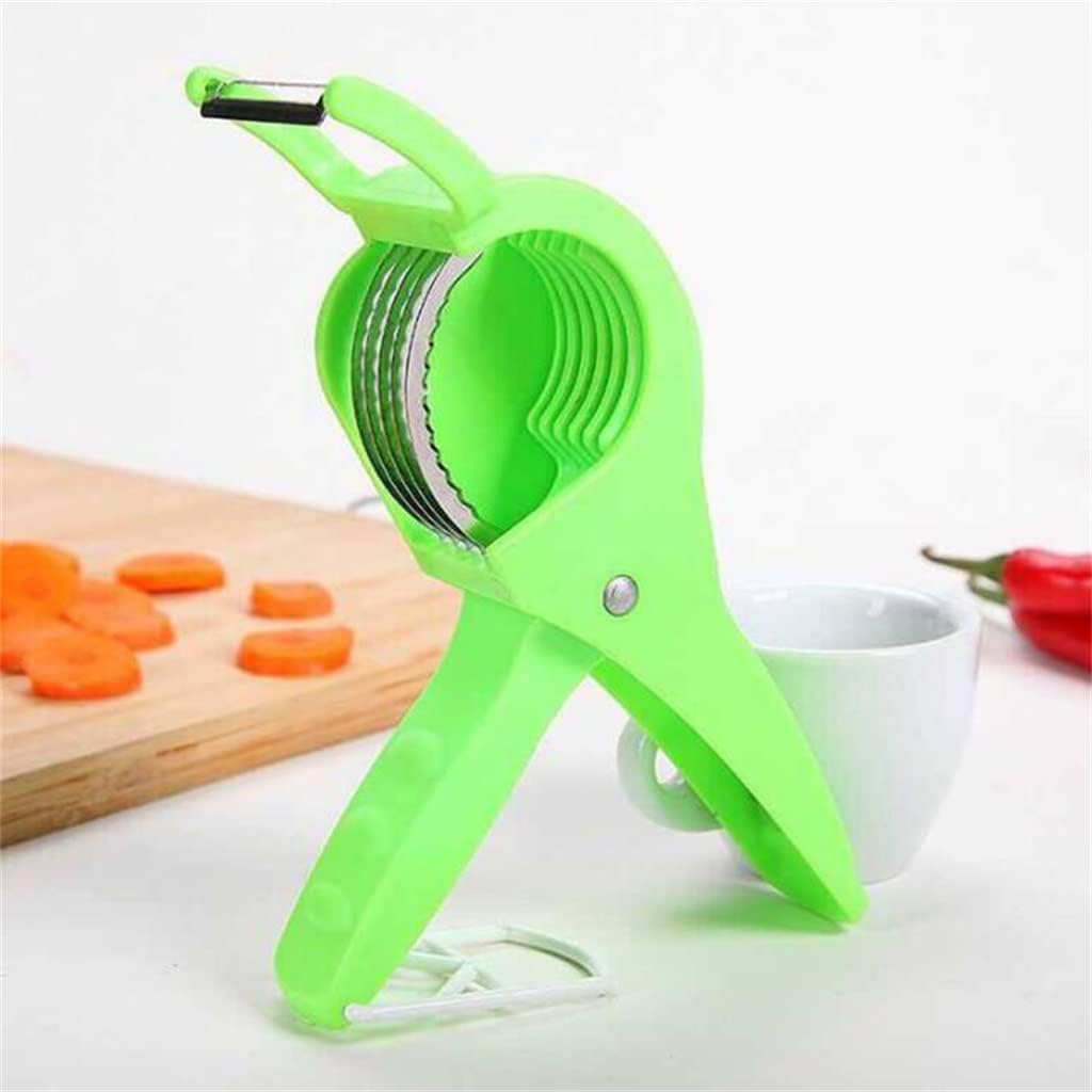 2 in 1 Peeler Slicer Plastic Multipurpose Shredder Cutter
