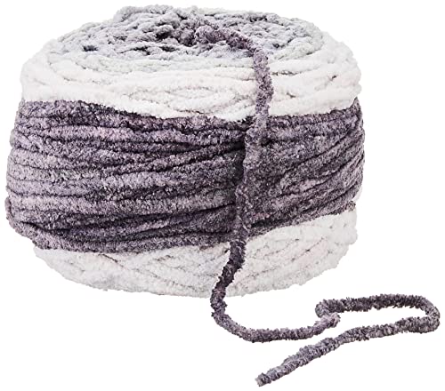 Image of Bernat Blanket yarn, Charcoal Ombre