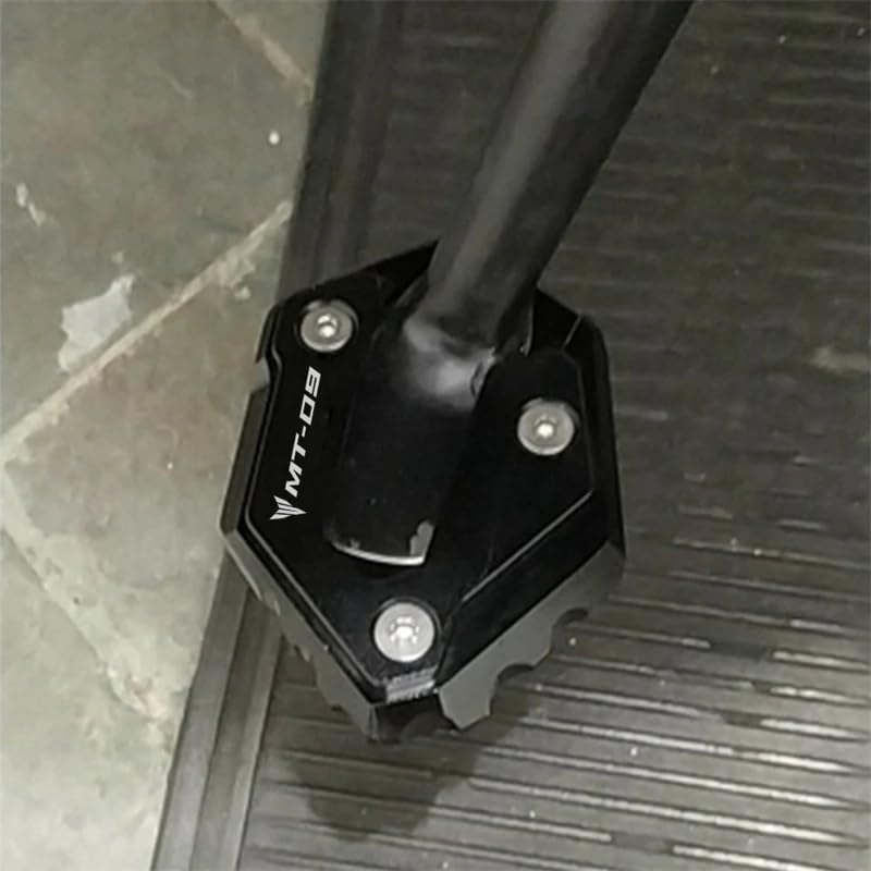 Béquille pied support latéral et plaque d'extension pour MT07 et MT-09 - 4