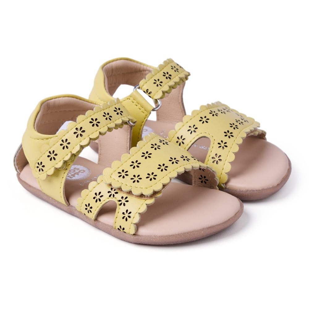 GIOSEPPO Baby Girls Kabati Adjustable Strap, Yellow, 8 UK Child