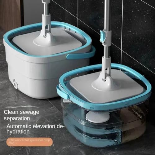 Trapeador de microfibra 360 eficiente para limpiar salones y cocinas 5