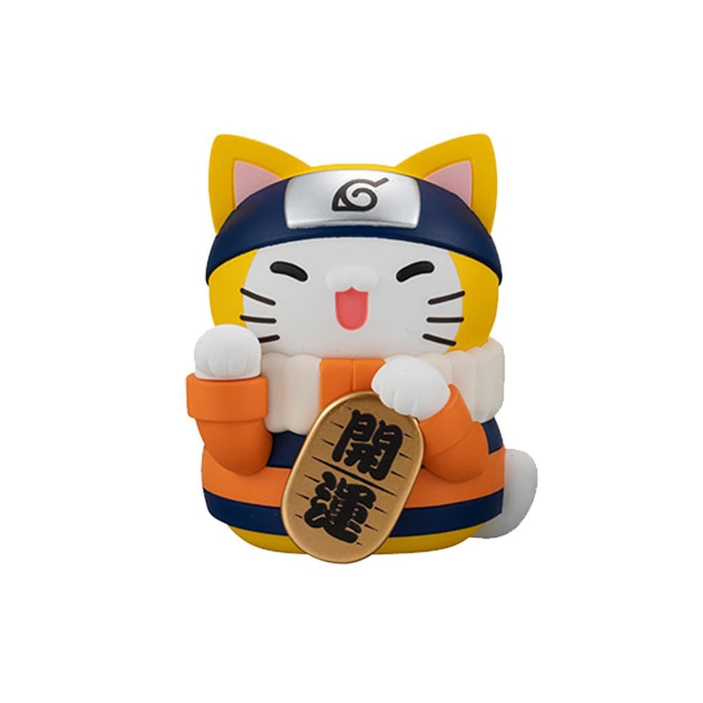 NARUTO ニャルト！招き猫FORTUNE MEGA CAT PROJECT NARUTO-ナルト- 疾風伝 ニャルト！ 招き猫
