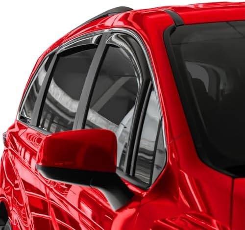 Voron Glass in-Channel Extra Durable Rain Guards for Toyota Sienna 2021-2026, Window Deflectors, Vent Window Visors, 4 Pieces - 200423 - 1