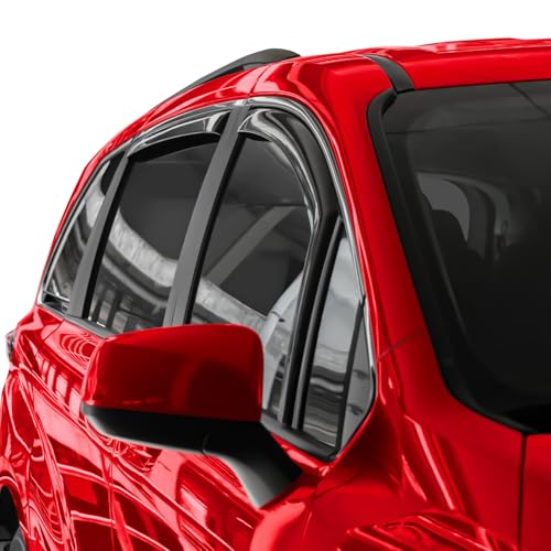 Voron Glass in-Channel Extra Durable Rain Guards for Toyota Sienna 2021-2026, Window Deflectors, Vent Window Visors, 4 Pieces - 200423