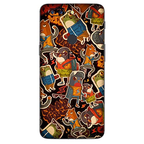 Image of Mobile Skin Sticker Compatible with OnePlus 5T Skin Not Back Cover, Camera & Back Protector Mobile Skin Wrap; KE-OnePlus 5T-109