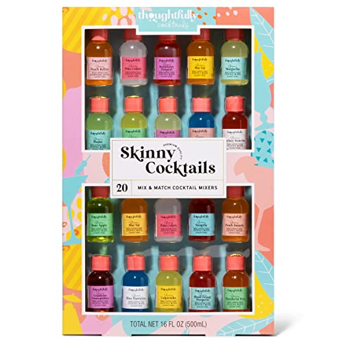 image for Thoughtfully Cocktails, Mix and Match Skinny Cocktail Mixers in Glass 