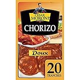 César Moroni Chorizo en Tranches Doux la Barquette, 100g