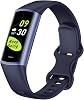 1.1 AMOLED Fitness Tracker, Womens Smart Watch for Men, Smartwatch 3ATM Waterproof with Heart Rate Monitor, Step Tracker Sport Bracelet Pedometer Calories Smart Watch for AndroidiOS Phones Blue