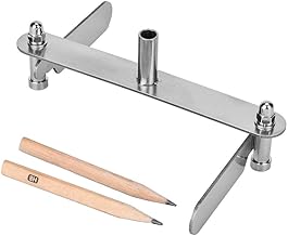 Localizador de centro de marcação, linha de marcação, linha de marcação, ferramenta central de marcação, adequada para faixa de largura de madeira - (40-100 mm)