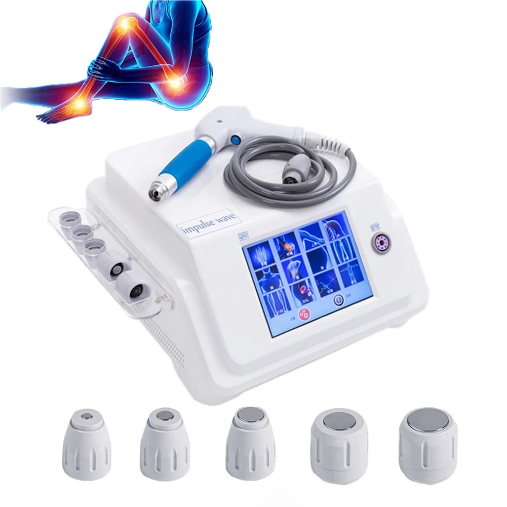 Extracorporal Shock Wave Therapy ESWT Machine Shockwave Therapy Machine for ED Treatment Shockwave Physiotherapy Instrument Pain Relief Instrument for Sports Injuries, Joint Hurt and Knee Pain