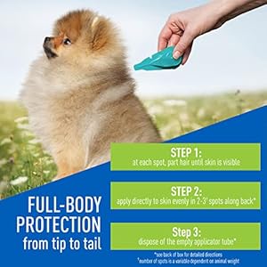 Adams Plus Flea  Tick Prevention Spot on for Dogs 514 Pounds 12 Weeks  Older 3month Supply Kills Fleas Flea Eggs Flea Larvae Brown Dog  Deer Ticks Kills and Repels Mosquitoes for 30 Days  Cucciolini Doodles Adams plus flea  tick prevention spot on for dogs 5 14 pounds 12 weeks  older 3 month supply kills fleas flea eggs flea larvae brown dog  deer ticks kills and repels mosquitoes for 30 days   cucciolini doodles