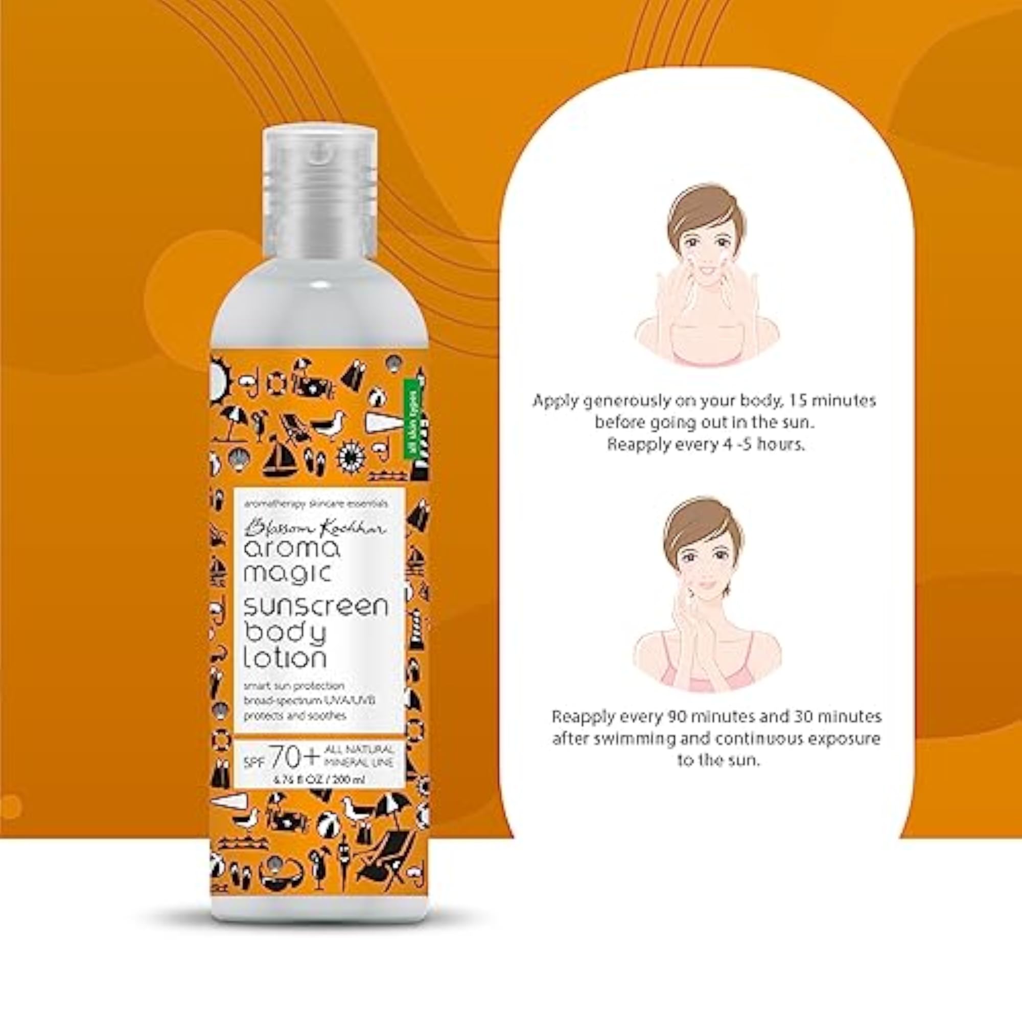 Sunscreen SPF 70+ Body & Face Lotion, Broad-Spectrum Protection