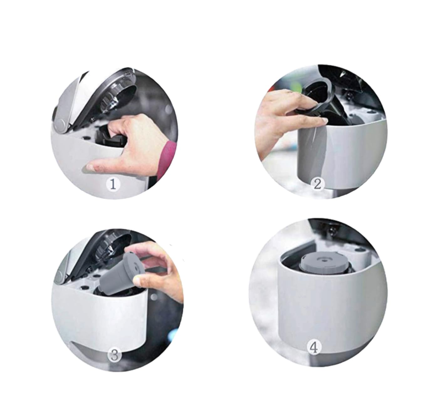 Wiederverwendbarer Kaffeehalter und Filter Set 3-teilig mit Filterkorb kompatibel mit Keurig My K-Cup Home Brewers passend für B31 B40 B50 B60 B70 Nachhaltiges Kaffeezubehör
