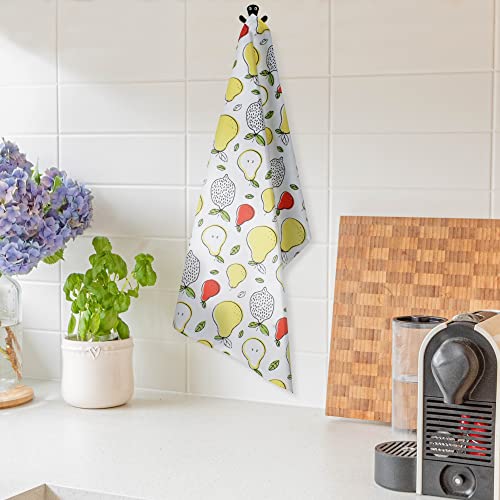 Image of FINGERCRAFT Kitchen Cloth 100% Soft High GSM Cotton Fabric Kitchen Towel, 20 x 30 Inches Perfect Size for Kitchen Uses, Set of 6, Multipurpose Use as Dish Towel, Bar Towel (Fruity Garden)