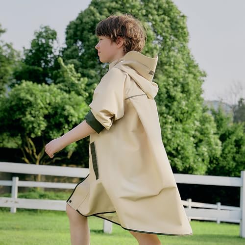 Image of KOCOTREE Lightweight Kids Raincoat Waterproof Outwear Breathable Rainwear for Boys, Girls