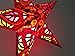 Celtic Red Paper Star Lamp, Star Lantern Star Light … (Celtic Red Star Lantern)