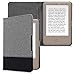 Produktbild kwmobile Hülle für Tolino Page - Flipcover Case eReader Schutzhülle - Bookstyle Klapphülle in Grau Schwarz