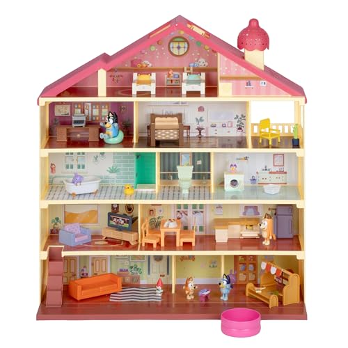 Bluey Light and Surprise Heeler House, 28 in Tall, Toy for Kids
