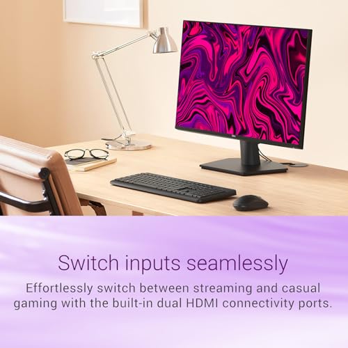 Image of Dell S27 Series - 27 inch FHD Monitor - IPS 144Hz Refresh Rate - AMD FreeSync - VESA, 16:9 Monitor, 1000 : 1 Contrast Ratio, 1ms MPRT Grey-to-Grey Response Time, Low Blue Light, 2 x HDMI, Black