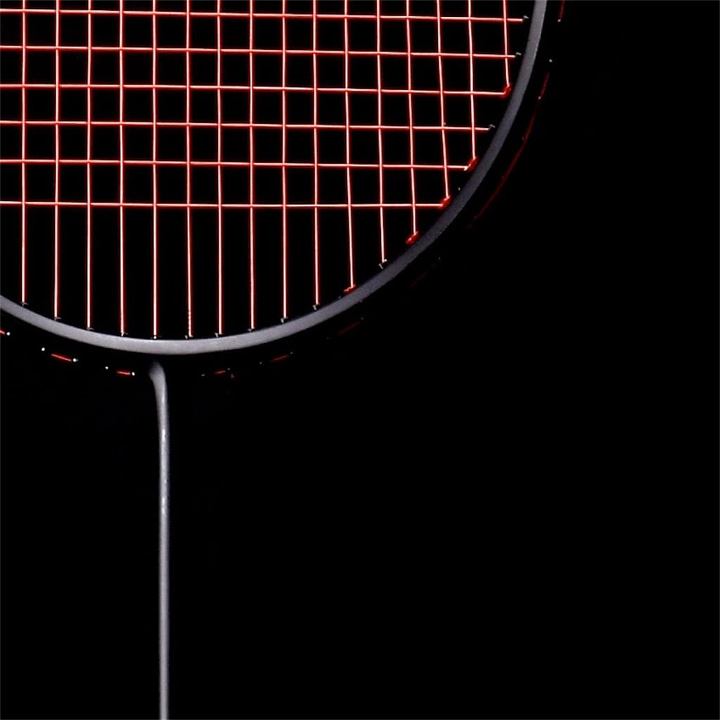 High-pound Offensive Racket 3U Speed-breaking Black Racket Secondary Reinforcement 35-pound Badminton Racket