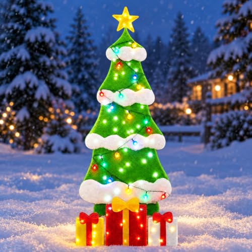 3ft 2D Christmas Tree Outdoor - image 1