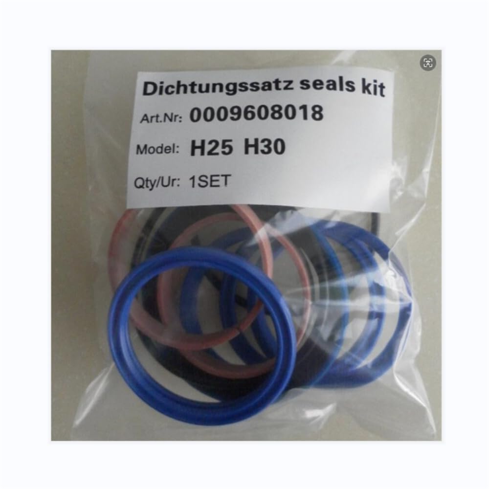 Lenkölzylinder Reparatursatz O-Ring Dichtung Montage 0009608018 für Linde Gabelstapler H25 H30D 351