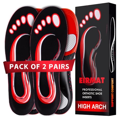 EIRMAT 2 Pairs Gel Arch Insoles