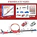 Kiapeak Slot Car Race Track Sets with 360° Loop & High-Speed Car, Car Race Track Sets for Kids 3-5 4-8 8-12, Racing Game Car Toys Gifts for Boys Girls Birthday,Christmas