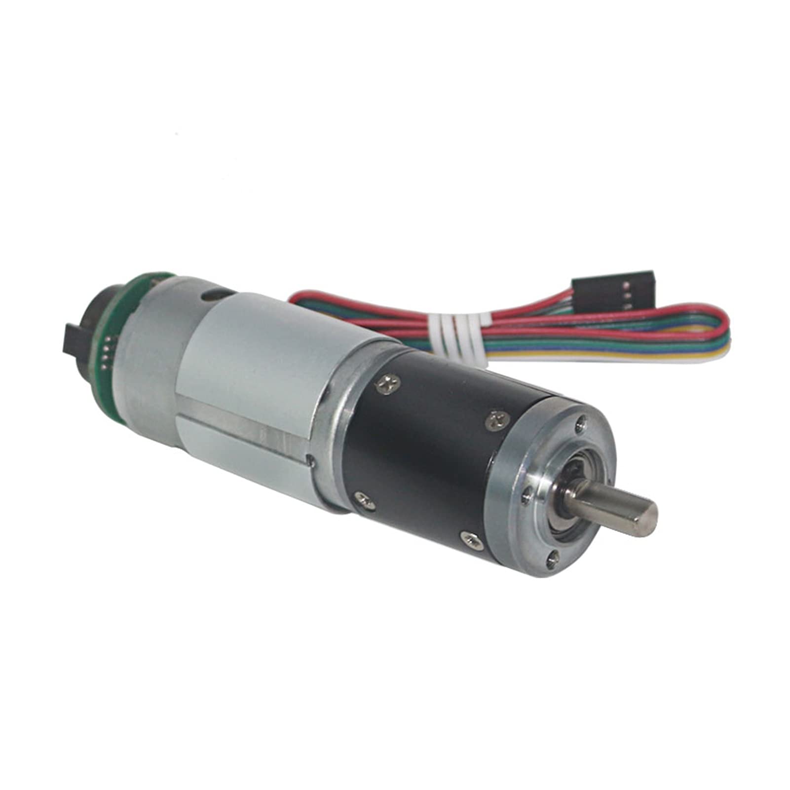 Motore DC Encoder Planet decelerazione Motoriduttori Silenzioso Grande coppia DC Motoriduttore epicicloidale Riduttore di velocità Motore: 12V 340 RPM)
