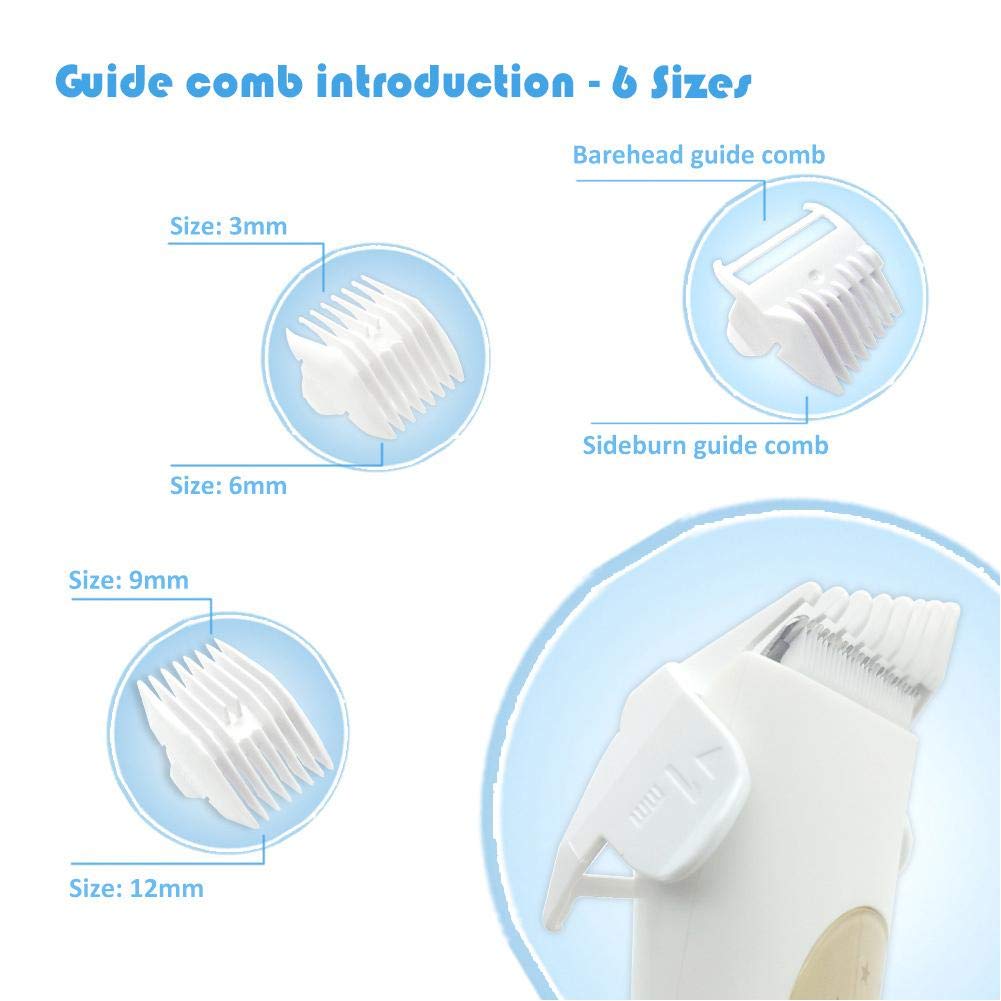 Akozon Tondeuse à Cheveux, Kid électrique USB Tondeuse à Cheveux Machine de découpe Enfant Outil de Coiffure