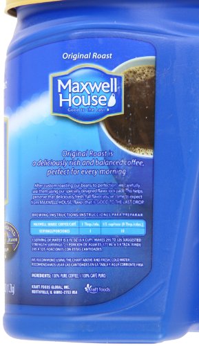 Image of Maxwell House Original Medium Roast Ground Coffee (42.5 oz Canister)