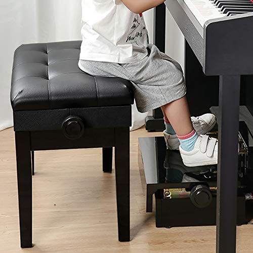 TEmkin Tabouret de Piano Tabouret de Piano avec Rangement Siège de Piano Simple Tabouret de Piano Professionnel Banc de Clavier Cuir PU imperméable 7 Hauteur réglable : 48-56 cm Sigle - Les Beatles, Paul McCartney, John Lennon, RIngo Starr, George Harrison TEmkin Tabouret de Piano Tabouret de Piano avec Rangement Siège de Piano Simple Tabouret de Piano Professionnel Banc de Clavier Cuir PU imperméable 7 Hauteur réglable : 48-56 cm Sigle – Image 6
