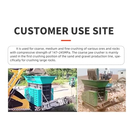Heavy-Duty Mill Jaw Mobile Rock Crusher with Jaw/Impact Configuration – Ideal for Mining, Quarrying, and On-Site Crushing Operations - Thumbnail 4