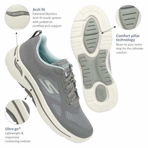Image of Skechers Womens GO Walk Arch FIT Slip-ins Walking Shoes
