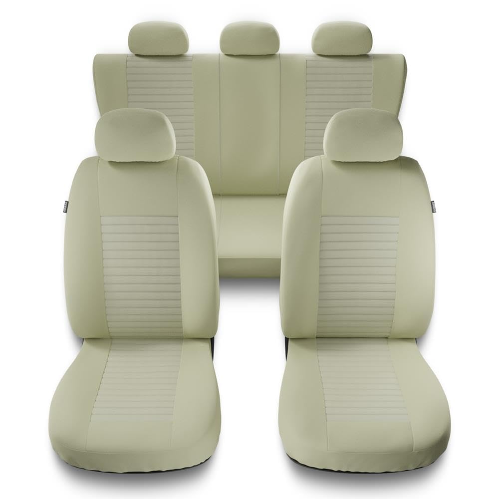 Mossa Fundas Asientos Coche aptas para Mercedes Classe C (1993- ) MD-7 | Coupé, Cabrio, Familiar, Berlina, W202, W203, W204, W205, W206
