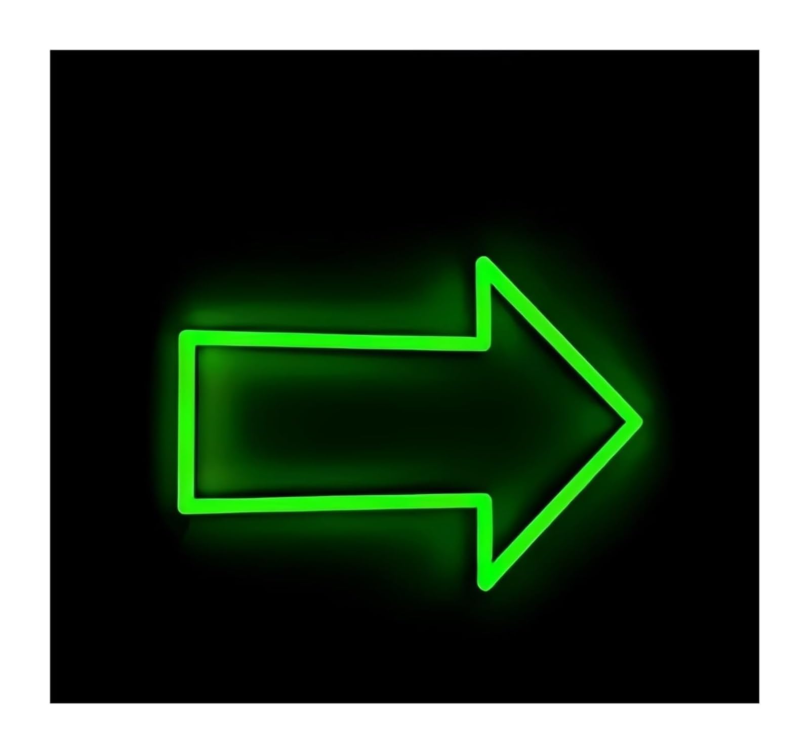 Zynther Neon lamp for Neon Signs Light Decor Direction Arrow, for, Navigation, Home Decoration, Bar(40X29cm)