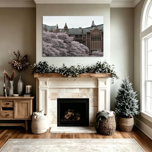 Cuadro canvas de montañas para decorar un salón moderno con naturaleza (20x30 cm) 5