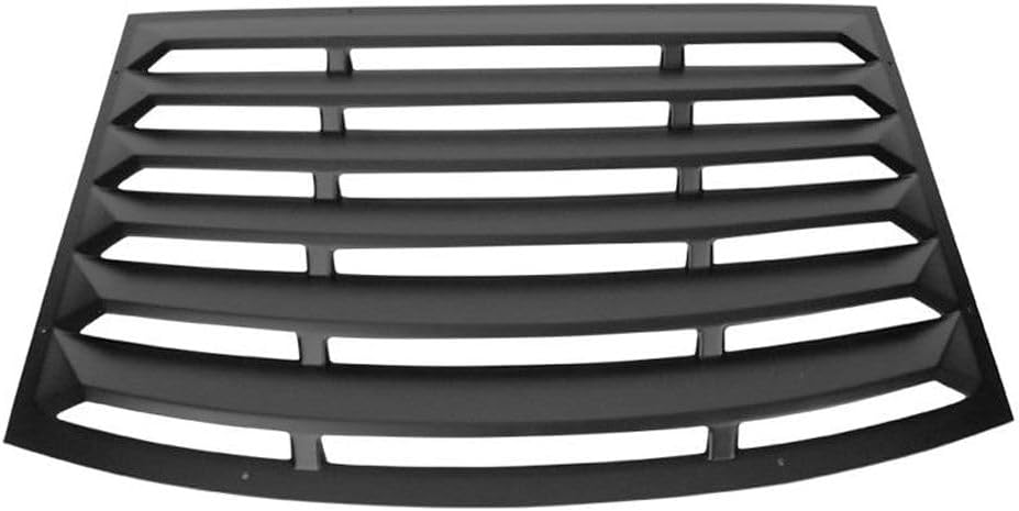 for Chevy for Camaro 2010-2015 Unpainted Rear Window Louver Cover Sun Shade Vent ABS 1pc Unfinished 901-82902