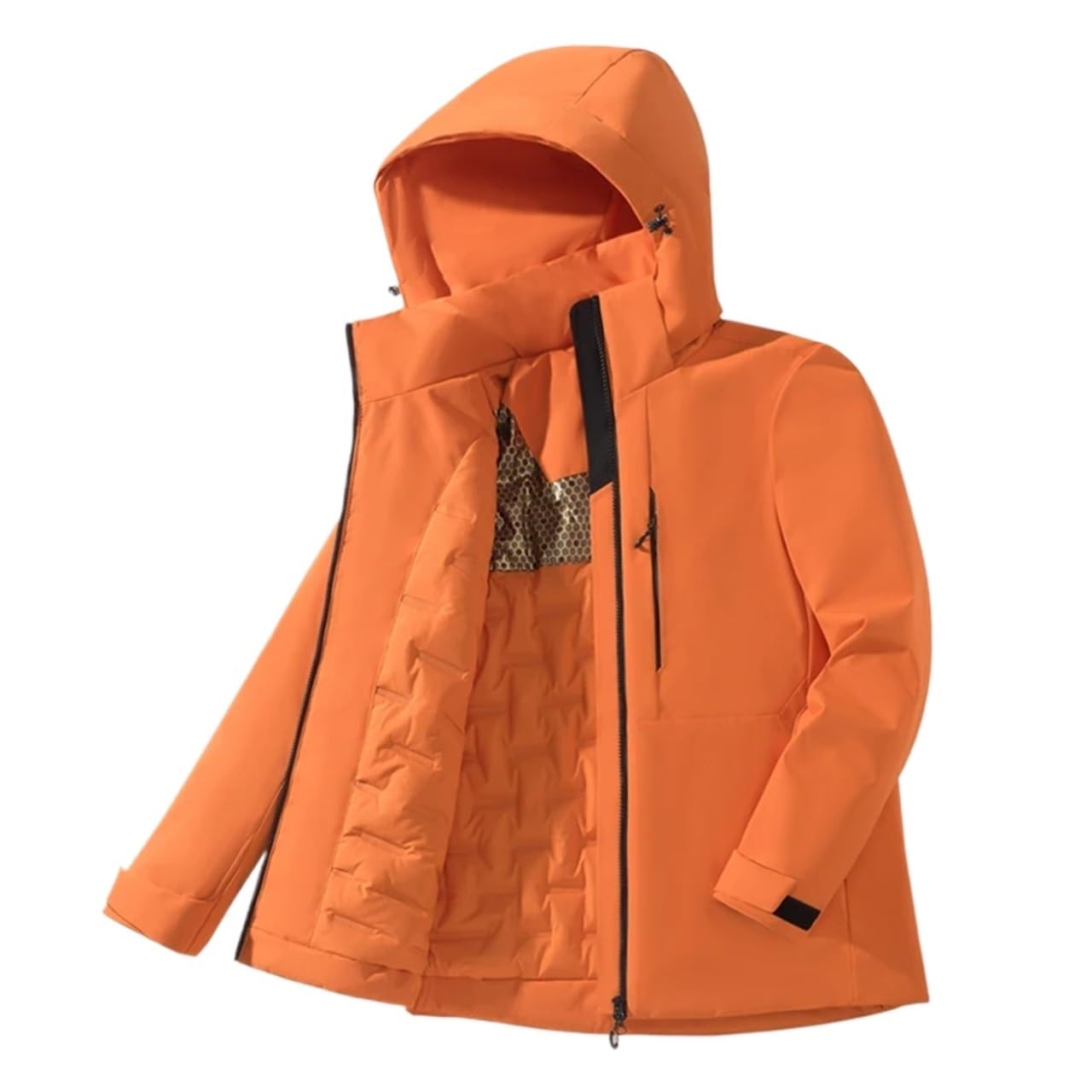 Chaquetas impermeables de forro polar for invierno, cortavientos térmico, for hombre y mujer, for senderismo, camping, esquí escalada Para Hombre